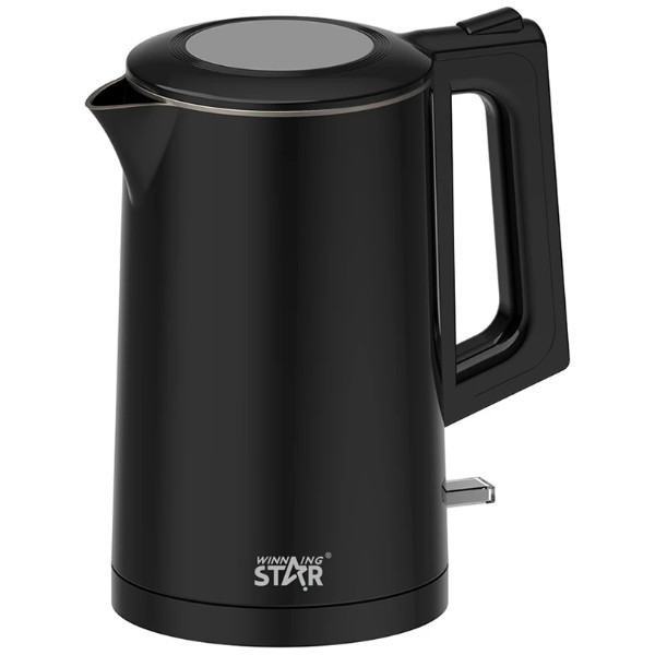 Фото - Електричний чайник WinningStar ST-6023 1.7L 1500W Black (WNNGS-ST-6023-BK)